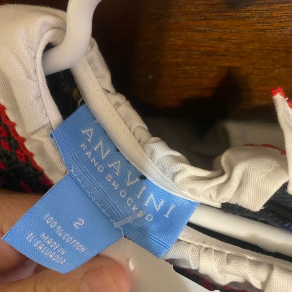 NWT Anavini Handsmocked Dress - Picture 9 of 9